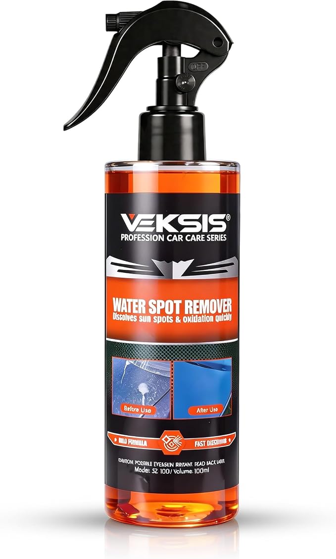 Water Spot Remover – 100ml Heavy Duty Liquid for Car Paint, Glass & Chrome – Dissolves Hard Water Stains & Mineral Depos