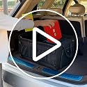 Sturdy heavy duty trunk organizer for suv and Cars Large Capacity Black
