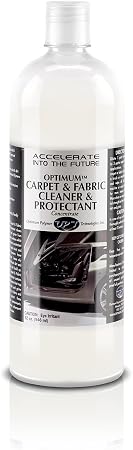 Optimum Fabric Clean and Protect - Car Seat Stain Remover and Carpet Cleaner for Auto Detailing, Cleans and Protects Tex
