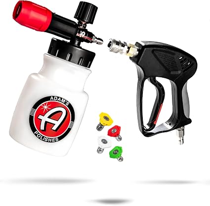 Adam's Polishes Premium Foam Cannon - Custom Snow Foam Cannon Soap Sprayer for Car Wash | Sprayer Cannister for Pressure