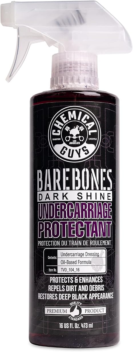 Chemical Guys Bare Bones Undercarriage Protectant Spray, 16 fl oz