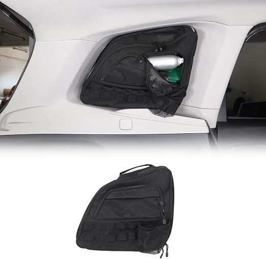 Rear Trunk Storage Organizer Box Compatible with Subaru Forester 2013-2018, Rear Left Window Storage Bag, Car Interior A