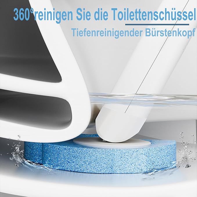 72 PCS Toilet Wand Refills,Toilet Cleaner Refill Pads Disposable Toilet Cleaning System Toilet Bowl Cleaners Scrubbing Pads for Sink Bathtub Wash Basin(Only Refills，Only Fits for Ucaimao)-Blue