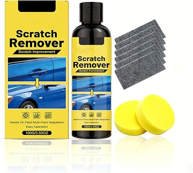 Car Scratch Remover for All Car Paint Colors, Paint Scratch and Swirl Repair Kit, Auto Scuffs Polishing Compound with Sp
