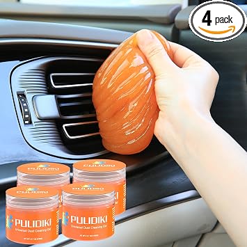 PULIDIKI Car Cleaning Gel Clean Putty, 4 Pack (160g Each)