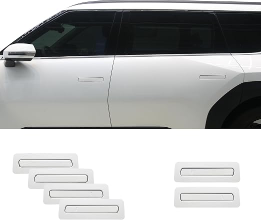[ARMOR UP] 4+2 Practice pcs. Cutout Door Handle & Surround Sticker Wrap Compatible with 2023-24 Kia EV9 Accessories | Pa