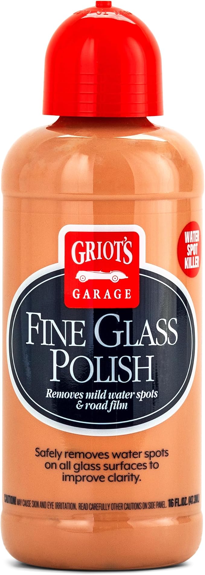 Griot's Garage Fine Glass Polish, Car Window, Windshield Polishing Cleaner for Automotive and Home, Removes Stains and W