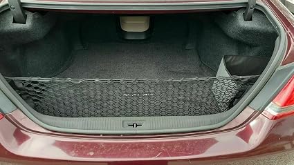 Rear Trunk Organizer Cargo Net for Toyota Avalon 2018-2023 – Envelope Style Cargo Net for Sedan - Premium Mesh Car Trunk