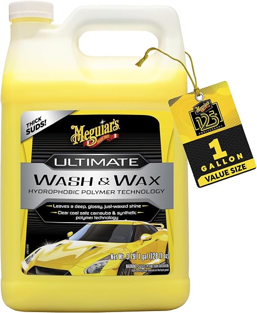 Meguiar's Ultimate Wash and Wax, 1 Gallon