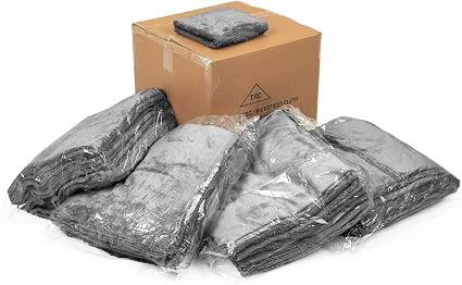 The Rag Company - Eagle Edgeless 600 - Professional Korean 70/30 Blend, Super Plush Microfiber Detailing Towels, Circula