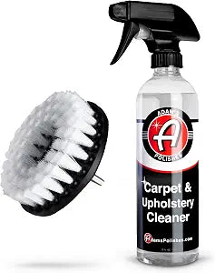 Adam's Polishes Carpet Drill Brush Combo - A Cleaning Tool Attachment For Scrubbing/Cleaning Carpet, Upholstery, Leather