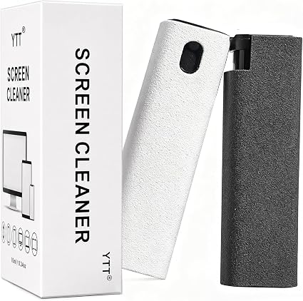 YTT Touchscreen Screen Cleaner Spray, for Phones iPad Car (White and Gray)