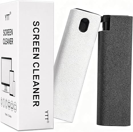 YTT Touchscreen Screen Cleaner Spray, for Phones iPad Car (White and Gray)