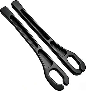 Car Seat Gap Filler Organizer 2Pcs-Ivory Black - Cleanova