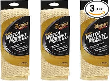 Meguiar's X2000 Water Magnet Microfiber Drying Towel (3 Pack)