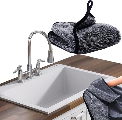 Shiny Shower Cleaning Wipes, Drying Towels, Shower Doors Wipes Drying Towels,16 * 24" Streak Free Glass Window Car Mirro