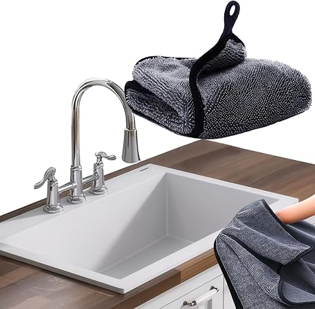 Shiny Shower Cleaning Wipes, Drying Towels, Shower Doors Wipes Drying Towels,16 * 24" Streak Free Glass Window Car Mirro