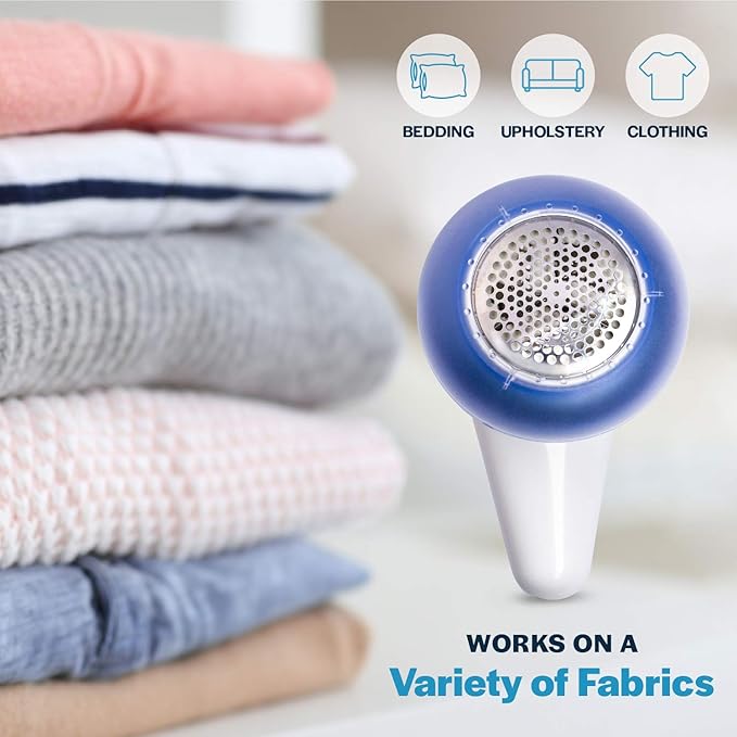 Fuzz Free Electric Fabric Shaver, Rechargeable Lint Remover, Fuzz Pill Clothing Remover