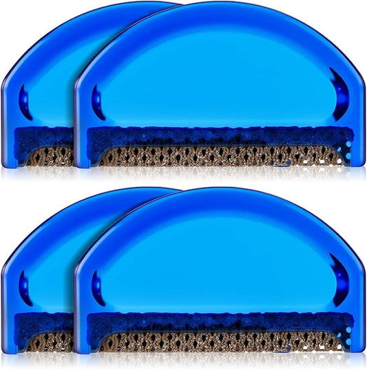 Boao 4 Pieces Sweater Combs to Remove Pilling Sweater Defuzzer Multi-Fabric Shaver and Cashmere Comb Wool Pilling Remover Pills, Fuzz from Clothes (Minimalist Modern)