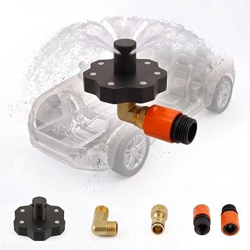 Magnetic Undercarriage Cleaner for 3/4" Garden Hose