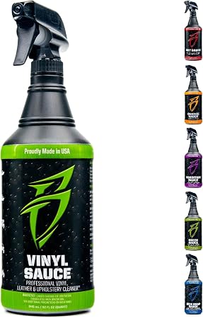 Boat Bling VS-0032 Vinyl Sauce Premium Vinyl and Leather Cleaner, 32 Oz., for Boats, RVs, Powersport Vehicles and More