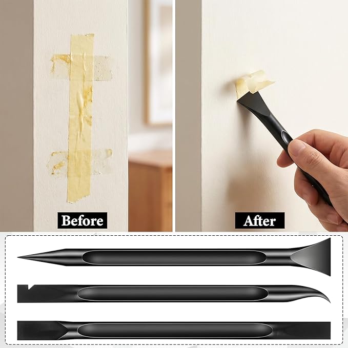 18 Pcs Car Cleaning Tools, Car Detailing Pick Set with Crevice Tool, Plastic Scraper Kit for Auto Interior, Non-Scratch Multi-Purpose Cleaner for Gaps, Stickers & Stains
