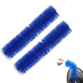 Bendable Fan Cleaning Brush, Microfiber Cleaning Brush for Vents, Reusable Washable Remover for Home Car Curtains Ceilin