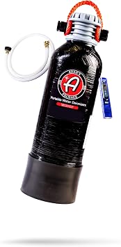 Adam's Polishes Portable Spotless Water Deionizer (Small) - Eliminates Water Spots, Spotless Rinse Touchless Detailing -
