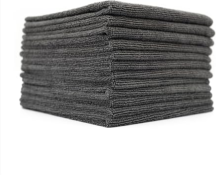 The Rag Company - All-Purpose Microfiber Terry Cleaning Towels - Commercial Grade, Highly Absorbent, Lint-Free, Streak-F