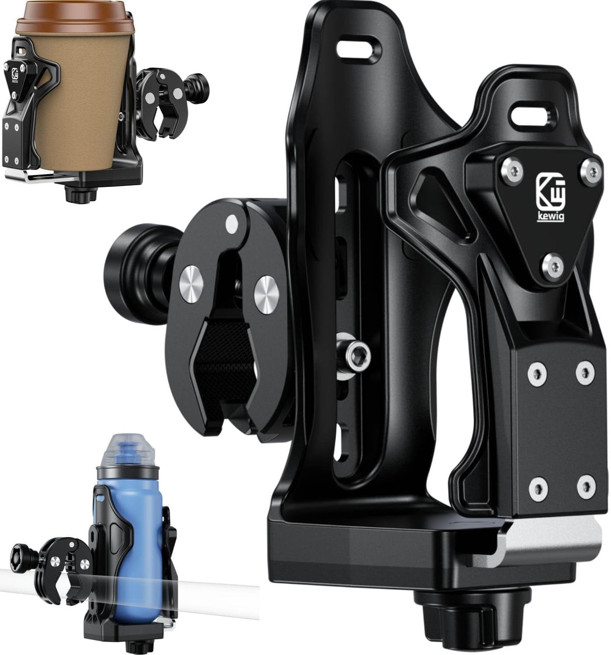 Motorcycle Cup Holder, Anti-Theft Bike Water Bottle Holder
