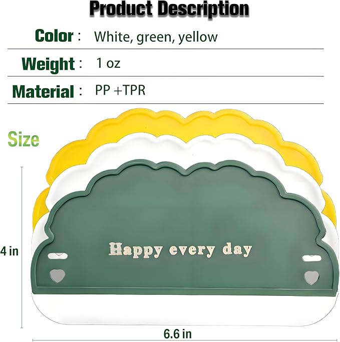 Squeegee Bathroom Glass Door Cleaning Scraper with Hanging Hook, Silicone Mini Kitchen Countertop Squeegee, Water Wiper Scraper for Sink Tiles Cleaning Tools (Cloud 3PCS)