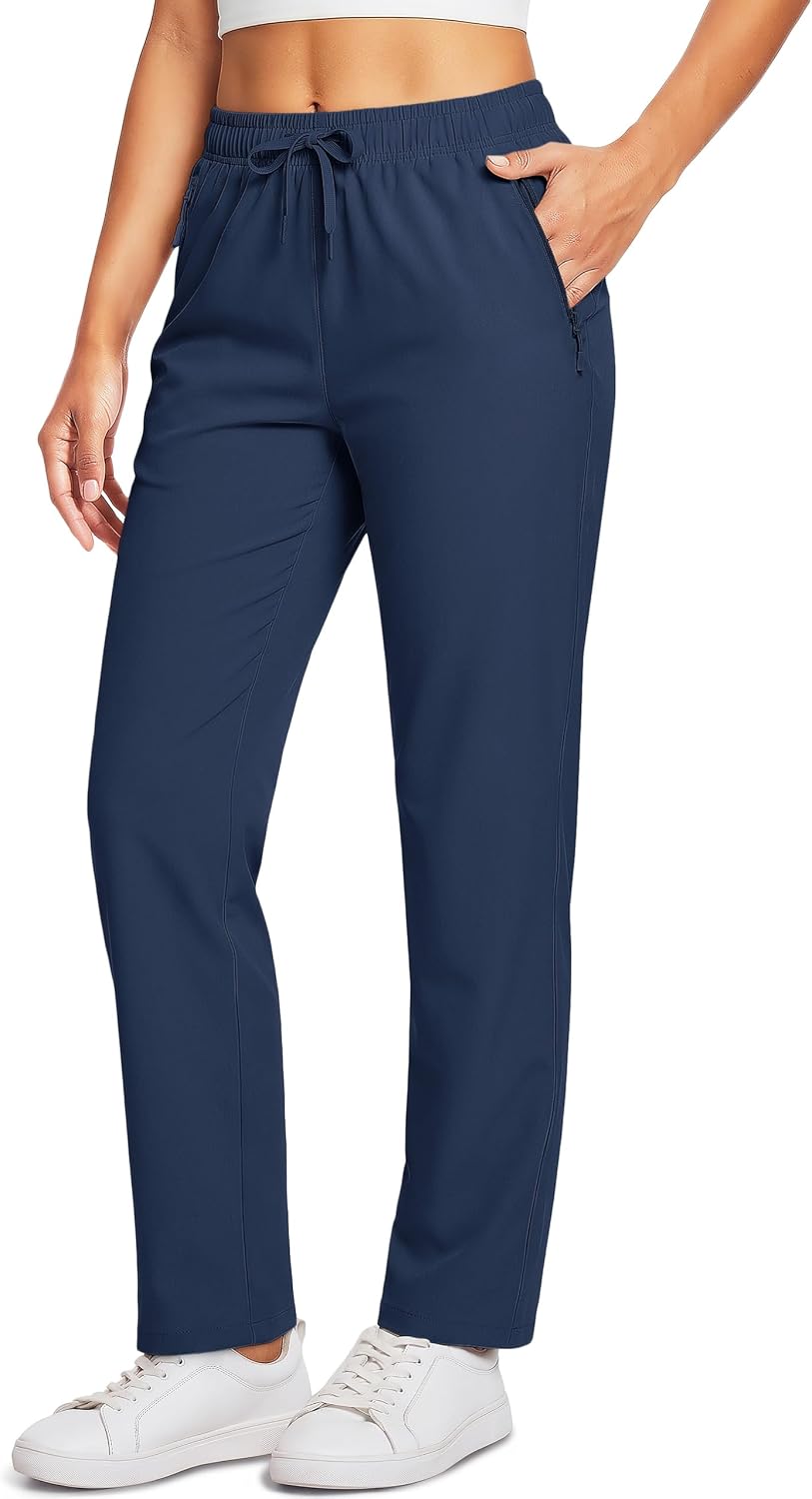 Women's Hiking Lightweight Pants Stretch Travel with Pockets