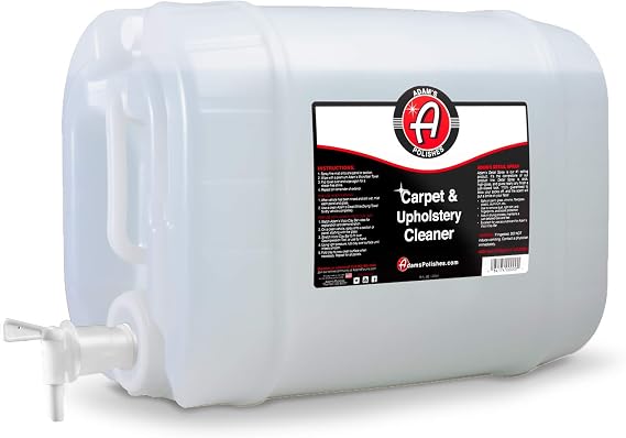 Adam's Polishes Carpet & Upholstery Cleaner - Powerful Carpet Cleaner For Auto Detailing | Cloth, Upholstery & Fabric Ca