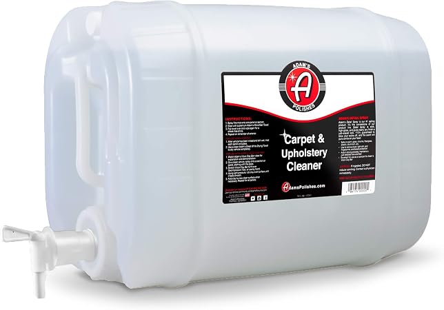 Adam's Polishes Carpet & Upholstery Cleaner - Powerful Carpet Cleaner For Auto Detailing | Cloth, Upholstery & Fabric Ca