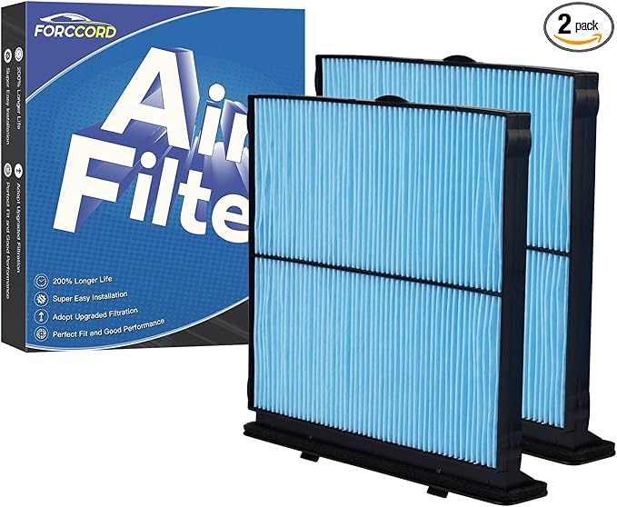 2-PACK Cabin Air Filter Fits for Subaru Forester (2019-2024), WRX (2022-2026) Cabin Filters Replacement 72880-FL000 Forester Car Accessories