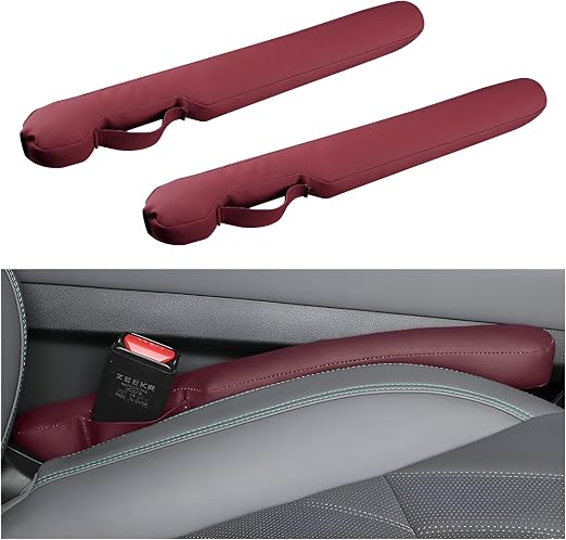 2PCS Car Seat Gap Filler, Soft Foam Automotive Organizer to Fill The Gap Between Seats Console Stop Things from Dropping