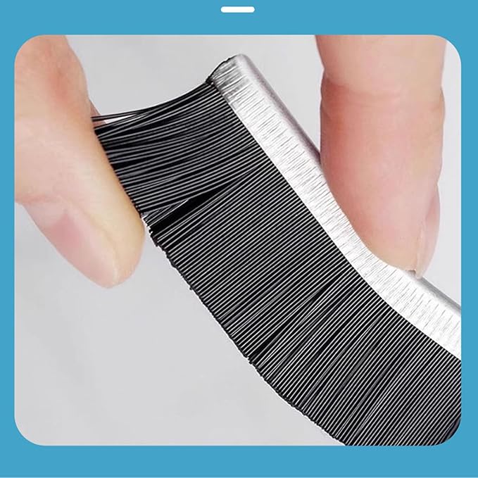 Crevice Cleaning Brush, Bathroom Gap Cleaning Brush, Hard Bristle Brush for Cleaning, Multifunctional Gap Brush, for Blind, Baseboard, Fan, Window or Sliding Door Track (5pcs)