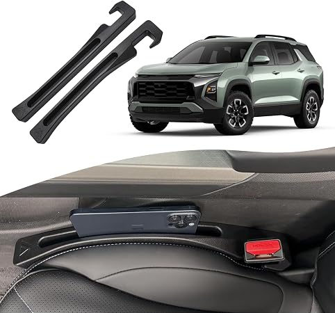 Chevy Equinox Seat Gap Filler, Car Seat Gap Filler Organizer Stop Things from Dropping Customized Interior Accessories f