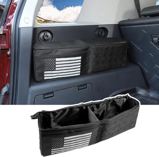 Car Trunk Organizer With American Flag Fit for Toyota FJ Cruiser 2007-2021