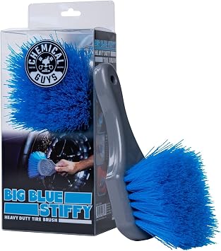 Chemical Guys, Big Blue Stiffy Heavy Duty Tire & Upholstery Cleaning Brush