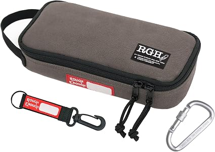 Rough Enough Small Tool Bag Pouch Canvas Motorcycle Tool Bag Grey