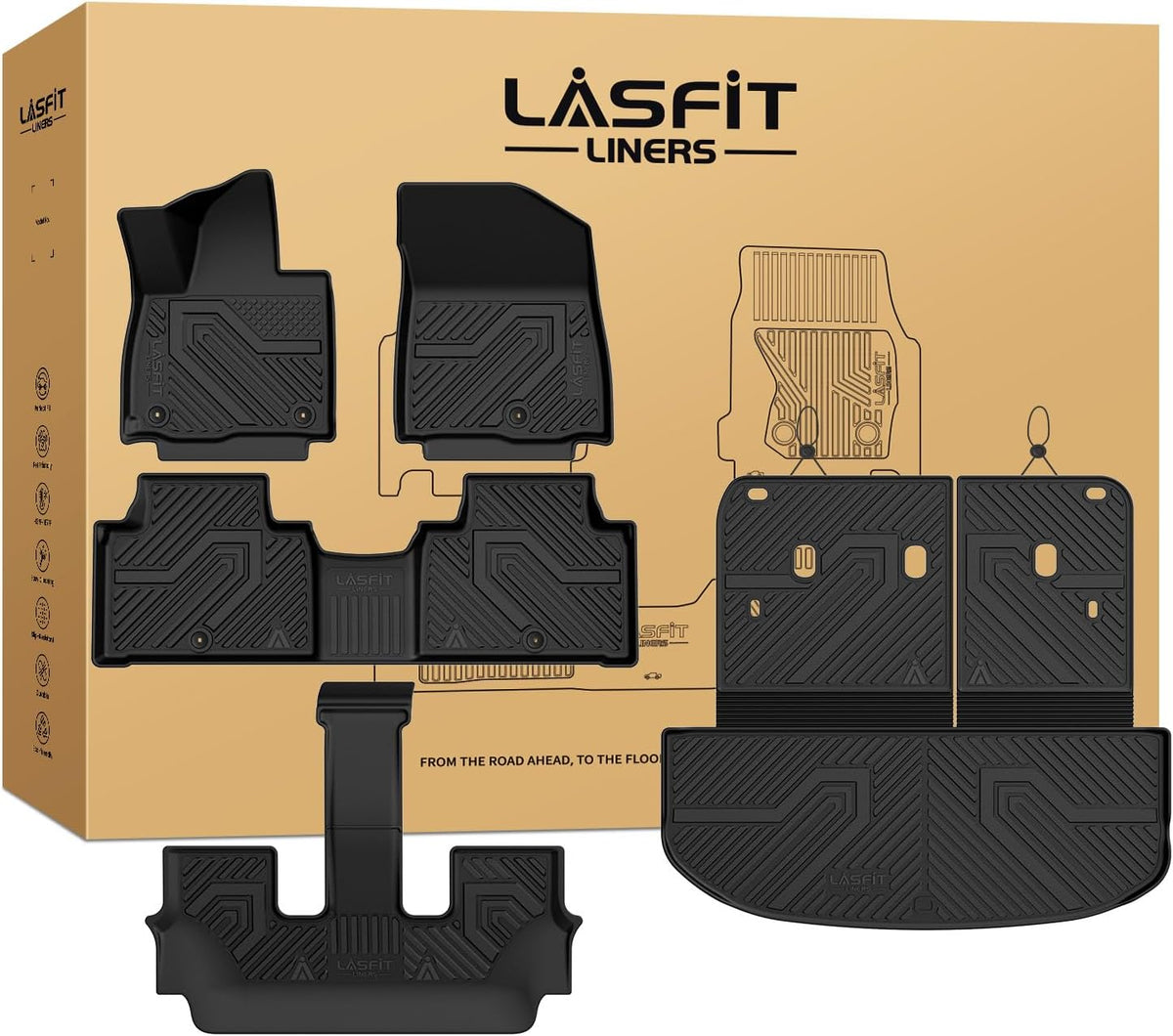 Floor Mats for Kia Telluride Hybrid 2027 (Not Fit Gas)