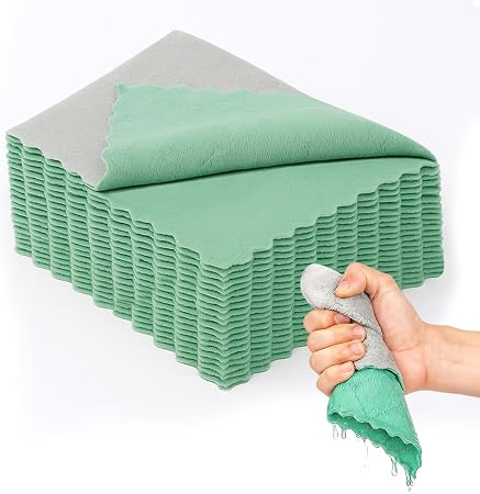 Microfiber Cleaning Cloth, for Kitchen Car Furniture 9.5x5.2,16 Pcs