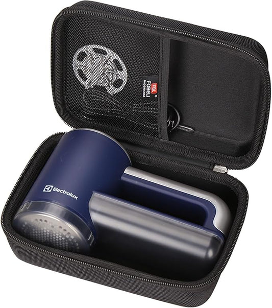 FBLFOBELI Fabric Shaver Storage Case Compatible with Electrolux/iRUNTEK/BEAUTURAL Rechargeable Fabric Shaver, Travel Carrying Case for Most of Rechargeable Lint Remover Set