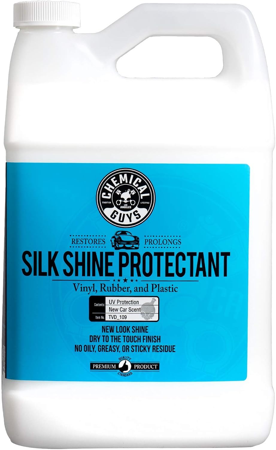 Silk Shine Vinyl & Trim Dressing, Non Greasy Satin, 1 Gallon
