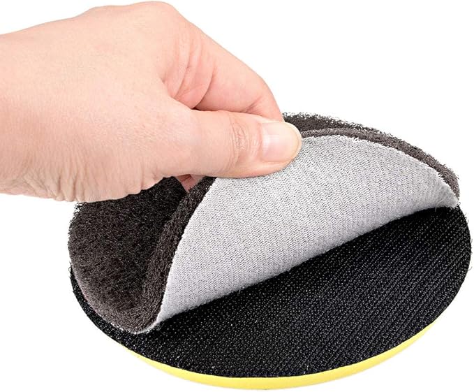 uxcell 5 Inch 1500 Grit Drill Power Brush Tile Scrubber Scouring Pads Cleaning Tool 5pcs
