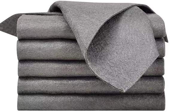 10pcs Genie Cloth Magic Cloth,Genie Magic Cleaning Cloth,Lint Free MicrofiberCleaning Cloths for Glass, Window, Kitchen,