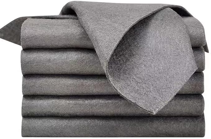 10pcs Genie Cloth Magic Cloth,Genie Magic Cleaning Cloth,Lint Free MicrofiberCleaning Cloths for Glass, Window, Kitchen,