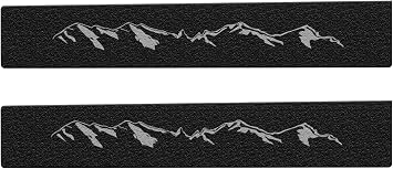 TufSkinz Door Sill Protection - Compatible with 2005-2023 Tacoma