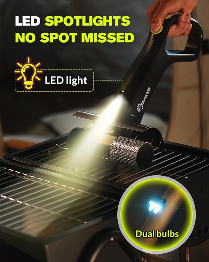 Saker Cleaning Brush for Electric Grill Brush
